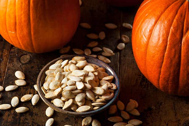 Roasted pumpkin seeds