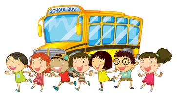 School field trip visiting Bunn Family Farms for seasonal farm events